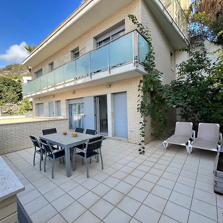 Tranquil Duplex In Sitges, Barcelona,Sea Views, Parking, Terrace Apartment Exterior photo